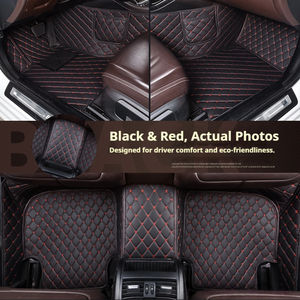 พรมปูพื้นรถยนต์แบบเต็มคัน ขนาดสั่งทำพิเศษ พรมรองเท้าหนัง พรมปูพื้นรถยนต์ พรมปูพื้นภายในรถยนต์ - Product Image 5