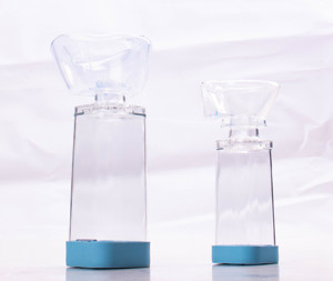 Entretoise médicale MDI <span class=keywords><strong>Aerochamber</strong></span> 175ml 350ml à chambre carrée avec sifflet, <span class=keywords><strong>masque</strong></span> en silicone pour adulte, enfant et nourrisson, entretoise pour inhalateur aérosol - Product Image 6