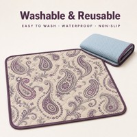 Tapis pour animaux de compagnie AOSEN, écologique, lavable, imperméable, antidérapant, absorbant, réutilisable, séchage rapide, pour usage domestique, vente en gros