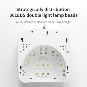 Lámpara UV de Alta Potencia 48W para Uñas, Venta al por Mayor, Personalizable, Enchufable, para Salones de Uñas, Plástico de Alta Calidad con Secador de Uñas - Product Image 5