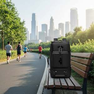 Nouveau sac à dos de voyage pour homme de grande capacité, sac de randonnée multifonctionnel imperméable avec compartiment à chaussures indépendant - Product Image 1