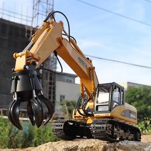 SJY-1571 Rc Truck 1:14 Alloy <b>Remote</b> <b>Control</b> Excavator 2.4G Gripper Engineering Vehicle Electric Cars <b>Toys</b> for Boys - Product Image 5