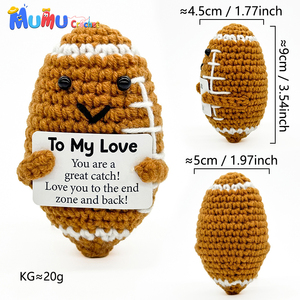 Muñecas de <span class=keywords><strong>Ganchillo</strong></span> OEM ODM, de Algodón Ecológico, Divertidas y Positivas, Lindos Juguetes Tejidos para Regalos Personalizados con Certificación CE - Product Image 2