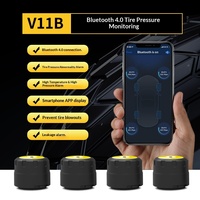 Système universel de surveillance de la pression des pneus pour voiture, avec capteur de température et fonction Bluetooth