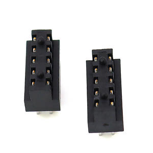 Conector hembra de doble fila de 10 pines y 2 mm (2x5p) con espaciado, inserción recta y columna de posicionamiento, de salida de fábrica. - Product Image 5