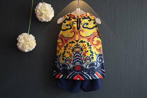 Venta de Ropa Tradicional China, Conjuntos de Boutique para Niños y Niñas - Product Image 3