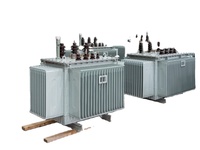 Transformateur immergé dans l'huile 35 kV, 800~2000 kVA, triphasé élévateur/abaisseur, 50/60 Hz, norme IEC, pour centrales solaires et éoliennes, certifié CE