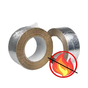 Silver Color Metal Duct Air Conditioning Aluminum Foil Tape Free Sample for Decoration