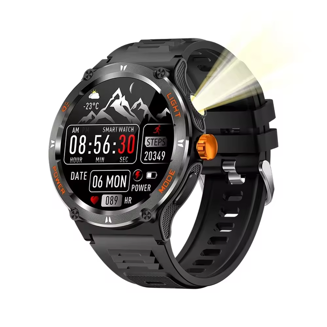 Hot Selling KT70 Smart Watches Outdoor Light Compass Wearable Devices Dafit APP BT Call Relogio Smartwatch