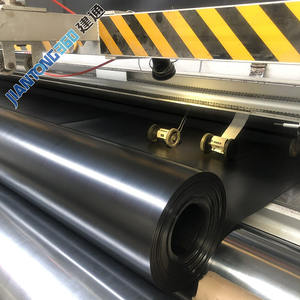 Venda quente Durável LDPE LLDPE HDPE Superfície Lisa Geomembrana Forro Impermeável para Tanques de Peixes e Lagoas de Aquicultura - Product Image 2