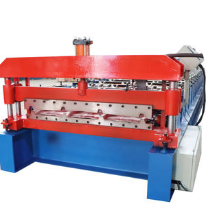 Peru 0,3-0,8mm dicke TR4-36 automatische Wand verkleidung Stahl profil Zink Metalldach glasierte Fliesen Rollen form maschine - Product Image 4