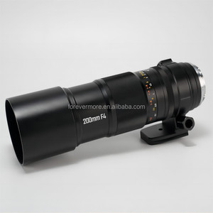 Nhà máy cung cấp nóng bán 200mm cố định độ dài tiêu cự ống kính <span class=keywords><strong>macro</strong></span> ống kính tele quang học cho Canon Nikon Fuji Pan asonic - Product Image 4
