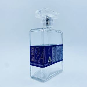 Flacon de parfum vide en verre de luxe de 50 ml avec bouchon en plastique, créations de parfums DIY inspirées de Dubaï pour les soins personnels - Product Image 3