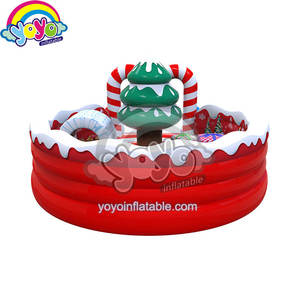 Red de Seguridad para Inflables Navideños Grandes, con Diseño de Muñecos de Nieve y Árboles, Costuras Resistentes, Desinflado Rápido - Product Image 6