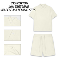 T-shirt Polo Set Ensemble d'été en coton Polo 2 pièces et short Polos personnalisés de haute qualité pour hommes/Ensemble de shorts pour hommes