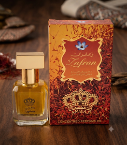 Nayaab <b>Perfumes</b> Amwaj Zafran Parfum Concentrated <b>Perfume</b> Oil | Alcohol-Free Luxury Long-Lasting Fragrance | Wholesale <b>Attar</b> - Product Image 6