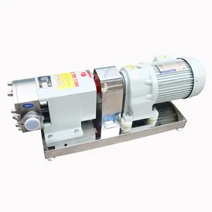 Bơm chuyển chất lỏng có độ nhớt cao, bơm rôto vệ sinh cấp thực phẩm, bơm rôto cánh xoắn dùng để chiết rót mật ong, đường, xi-rô - Product Image 5