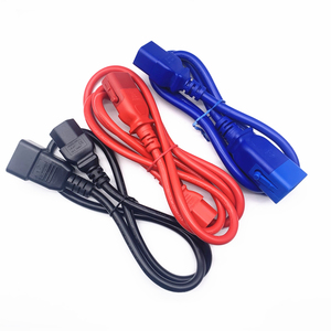 Cordon d'extension de puissance verrouillable certifié UL VDE 10A 15A 250V IEC <span class=keywords><strong>C13</strong></span> <span class=keywords><strong>C14</strong></span> <span class=keywords><strong>C19</strong></span> vers C20 C21 pour PDU GPU Rack à courant élevé - Product Image 6