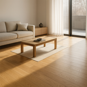 Natural Modern <b>Engineered</b> Wood Floor Multi-layer White Oak Wooden Planks T&G System Hardwood <b>Flooring</b> - Product Image 4