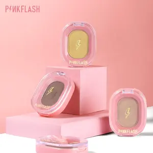 PINKFLASH F02เครื่องสำอางแฟลชสีชมพูใบหน้าร่างกายเคลือบผงคอนทัวร์จานสี