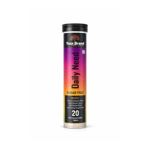 Tabletas Efervescentes Multivitamínicas OEM – Bienestar Diario, Apoyo Inmunitario y Antioxidante, Sin Azúcar (20 Tabletas) - Product Image 1