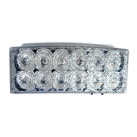 Lampe d'avertissement de signalisation de trafic solaire 12LED de haute qualité rouge et bleu IP66 fabricant à prix d'avertissement de trafic solaire