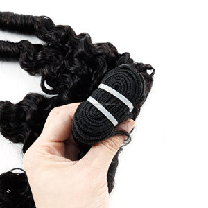 Extensiones de Cabello Humano Birmano Rizado sin Procesar al por Mayor, Mechones de Cabello Virgen con Rizo en Espiral en las Puntas - Product Image 4