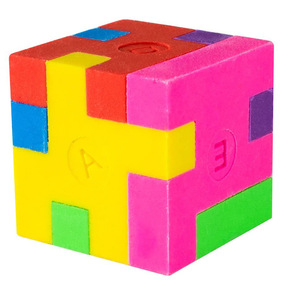 Gommes à effacer amusantes en forme de puzzle, gommes à effacer en caoutchouc pour enfants, cadeaux promotionnels pour fêtes d'enfants, récompenses pour la salle de classe, papeterie, gomme à effacer 3D en forme de puzzle - Product Image 5