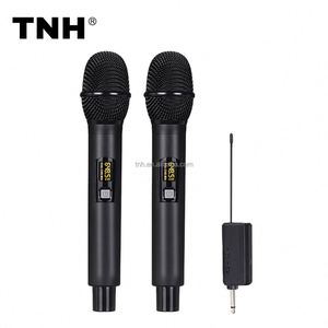 TNH UM- E88 Bestseller 2024 Wireless Professional Hochwertiges wiederauf lad bares Handheld-Karaoke 6,3-mm-Funkmikrofonsystem - Product Image 1
