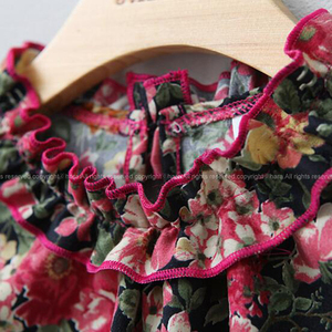 Vêtements de mode pour adolescentes en gros, robe à fleurs pour filles - Product Image 3