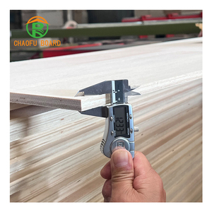 Blanco E1 Grado 4x8 Pies 18mm de espesor Superficie de melamina de doble cara Tablero pegado laminado a presión para muebles de cocina modernos E0 - Product Image 2