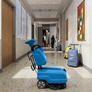 Mini Hippo 24V, balayeuse à main pliable, état neuf, <span class=keywords><strong>aspirateur</strong></span> commercial, nettoyeur <span class=keywords><strong>de</strong></span> <span class=keywords><strong>sol</strong></span> électrique - Product Image 4