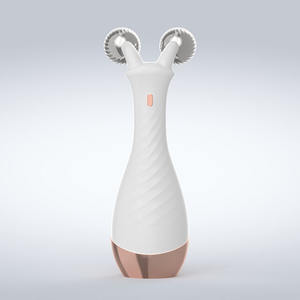 2025 oem אודם בית בעל מיצוק, הרמת מכשיר עם רולר עיסוי טיפול מיקרו-נוכחי לשימוש בצוואר פנים - Product Image 2