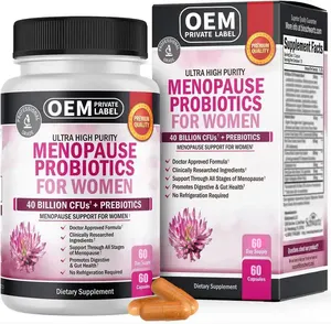 Menopause Supplements hilft bei der Linderung heißer Blitze Nachts chweiß Stimmungs schaukeln für Frauen Wechseljahre Kapseln