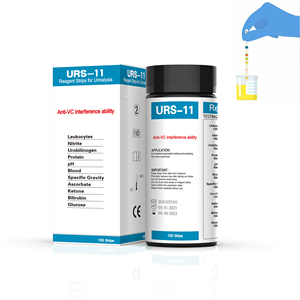 แถบทดสอบปัสสาวะ URS-11 100ชิ้น/ขวด