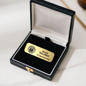 הסיטונאי מגנטי שם מתכת ריק תוויות מותאם אישית לשימוש הכנס & מערכות זיהוי צוות אירוע - Product Image 6