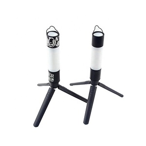 Cắm Trại Di Động <span class=keywords><strong>Stick</strong></span> Lantern Collapsible Treo LED Torch 360 Độ Chiếu Sáng Đen Dog Cắm Trại Đèn Sạc Ánh Sáng - Product Image 2