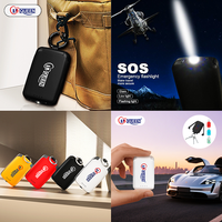 Llavero con Banco de Energía y Logotipo Personalizado, Batería de Litio-Polímero, Mini Ultra Delgado, Portátil, 1500mAh, 2 en 1, Cargador Rápido Tipo-C 10W, Material ABS