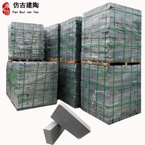 Tuiles <span class=keywords><strong>de</strong></span> protection Huuse et Road Fire Brick, écologiques, imperméables, durabilité supérieure à 100 ans, style traditionnel, en argile grise, fabriquées à Yulin, Chine - Product Image 1
