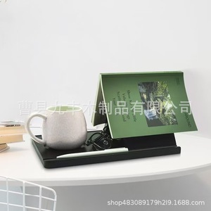 Soporte de madera para teléfono con soporte para macetas, organizador de escritorio para uso en el hogar y la oficina - Product Image 3