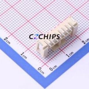 WAFER-HY2.0-8PLB Wire-to-Board Pin Header SMD,P=2mm Connector 1x8P 2mm Vertical Mount HY - Product Image 2