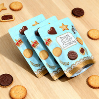 Sachet Doypack Personnalisé de Qualité Alimentaire pour Biscuits, Résistant à l'Humidité, Emballage Recyclable pour Biscuits, Crackers et Gaufrettes