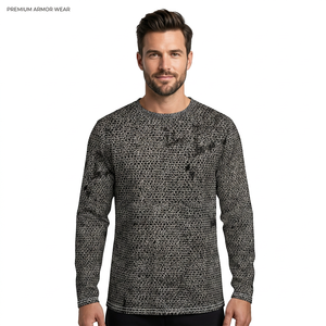 เสื้อเชิ้ตแขนยาว CH Premium Armor Wear Steel Chainmail พิมพ์ลายดิจิทัล แฟชั่นทันสมัย สำหรับคอสเพลย์ - Product Image 1