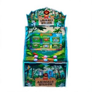 Animals Whack 32 Machine d'arcade à monnayeur, jeu de récompense par marteau, machine à tickets et à prix, 300W - Product Image 1