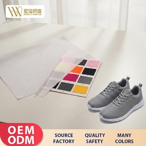 Personnalisation OEM <span class=keywords><strong>Tissu</strong></span> en maille 3D Spacer léger en polyester à séchage rapide et à flux d'air pour empeigne de chaussure de sport confortable - Product Image 1