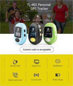 เครื่องติดตาม GPS ของเด็กอุปกรณ์ติดตาม GPS ของมนุษย์ขนาดเล็กกันน้ำกันการสูญหายด้วยปุ่ม SOS - Product Image 4