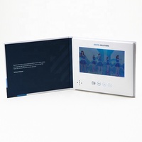 Offre Spéciale avec impression de logo articles promotionnels business écran lcd écran tft 7 pouces carte de vœux vidéo livret