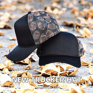 Casquette de camionneur de haute qualité avec logo personnalisé, style hip-hop, nouvelle arrivée, maille unie, motif damier, pour hommes et femmes, broderie 3D, velours côtelé - Product Image 2