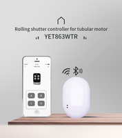 Contrôleur de moteur tubulaire WiFi Tuya AC220V pour volet roulant, récepteur de télécommande pour store enrouleur à code d'apprentissage 433,92 MHz