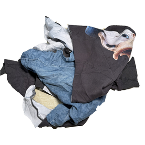 Bolsa de trapos 5kg Bolsas industriales de trapos Bolsas mixtas impresas Trapos industriales Paños de limpieza - Product Image 2